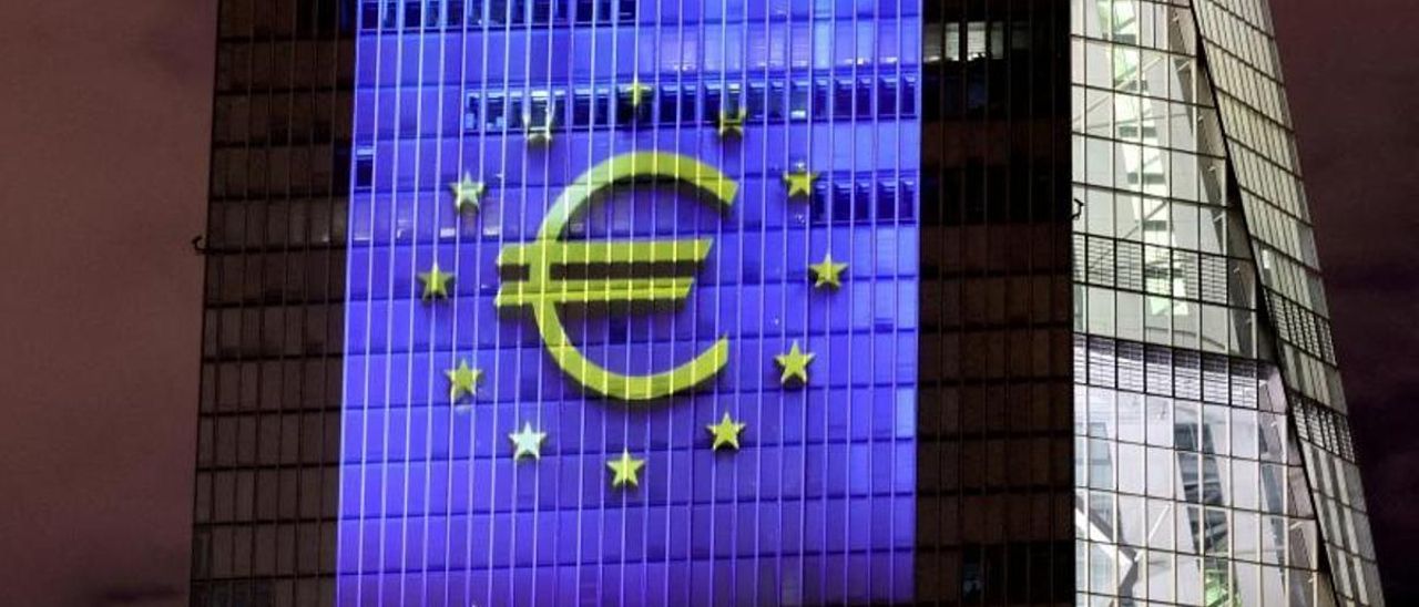 Sede del Banco Central Europeo (BCE), en Fráncfort.