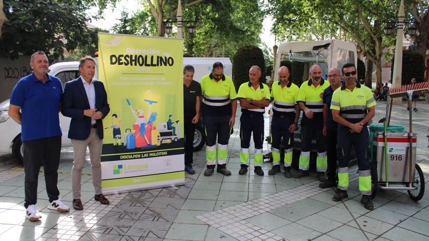 Arranca el plan ‘deshollino’ para limpiar todos los rincones de Lorca