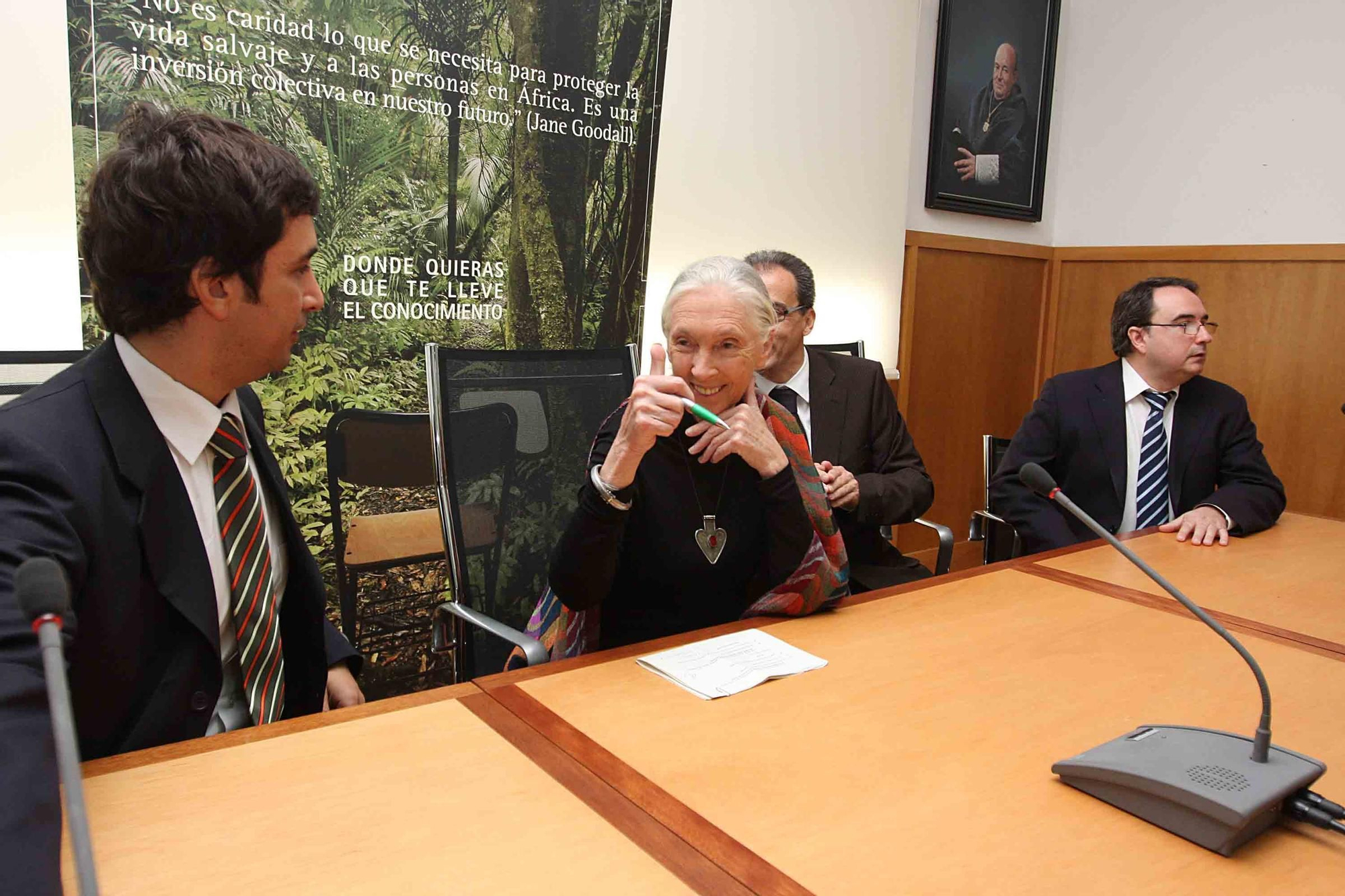 Fallece Jane Goodall, madrina de Primadomus y ‘honoris causa’ por la Universidad de Alicante