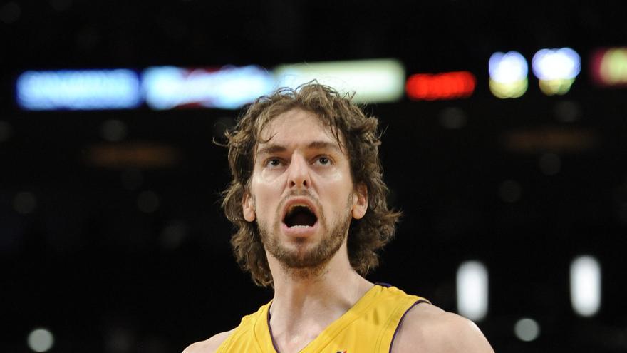 Pau Gasol es elegido como el duodécimo mejor jugador de los Lakers.