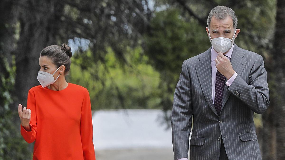 La Reina Letizia y el Rey Felipe VI.