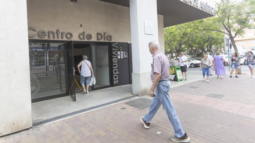 Alicante elimina el servicio de atención diurna a mayores por falta de presupuesto del Consell