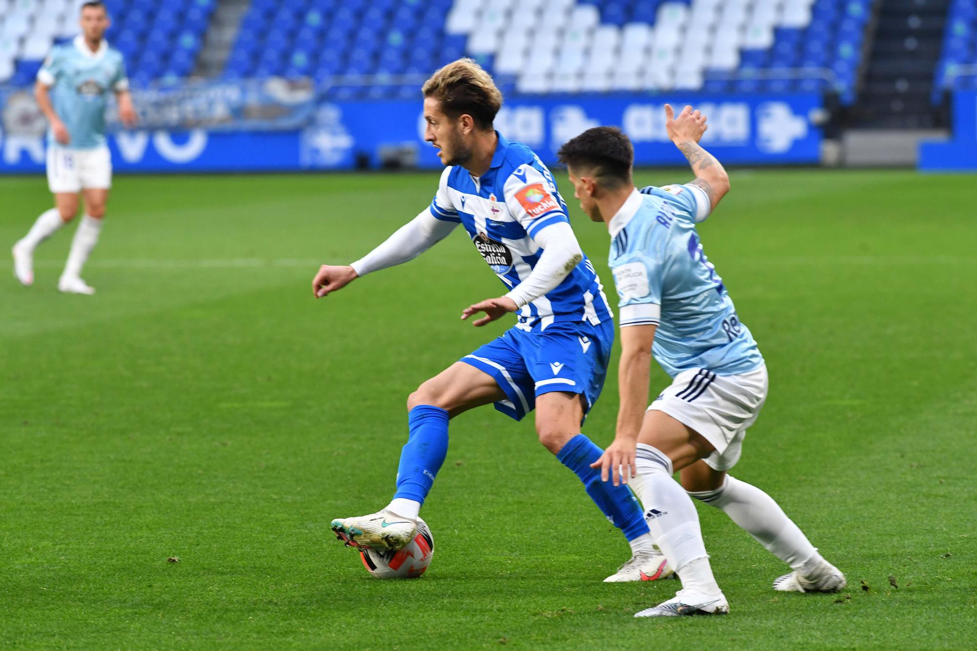 El Dépor cae en Riazor ante el Celta B