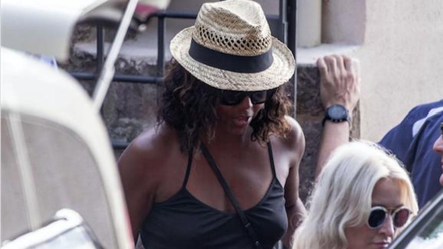 Michelle Obama während ihres Mallorca-Urlaubs 2017.