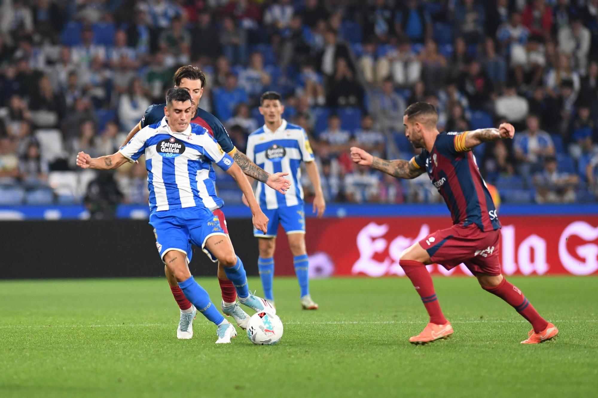 Las mejores imágenes del Deportivo - Huesca