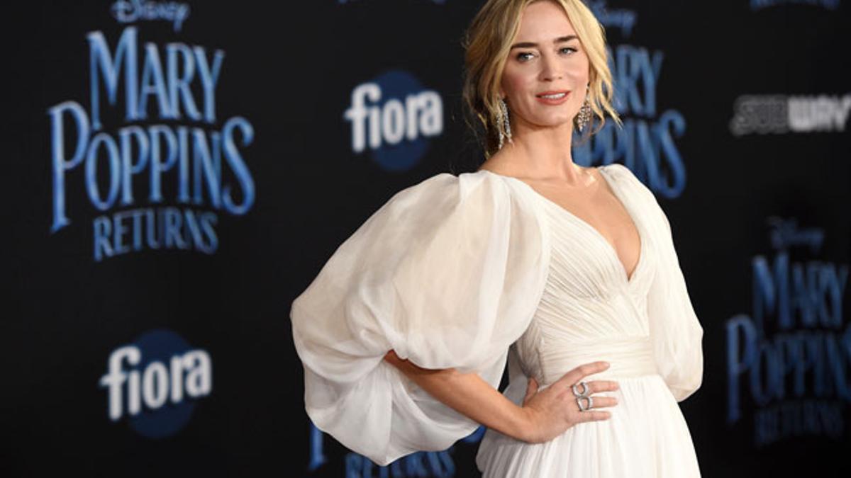 Emily Blunt en el estreno de Mary Poppins en Los Angeles