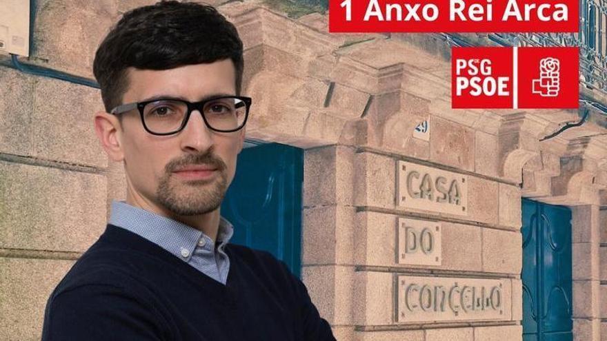Anxo Rei Arca, candidato do PSdeG-PSOE á alcaldía de Padrón