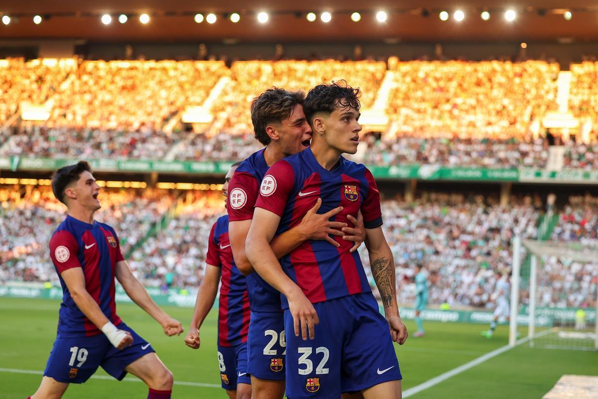 Córdoba - Barça Atlétic, el partido del playoff de ascenso a Segunda división, en imágenes.