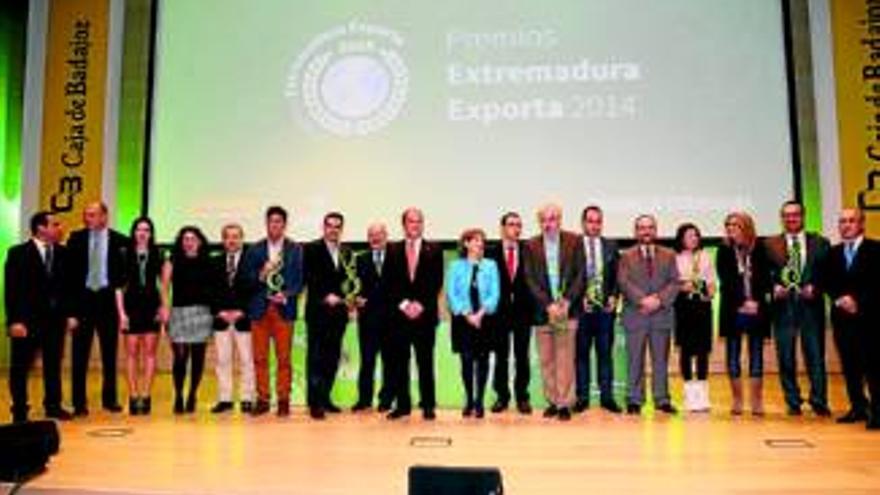 Entregados los premios Extremadura Exporta