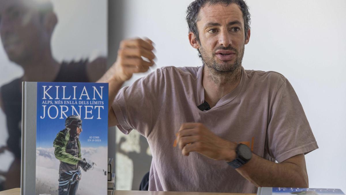 Bergläufer Kilian Jornet.