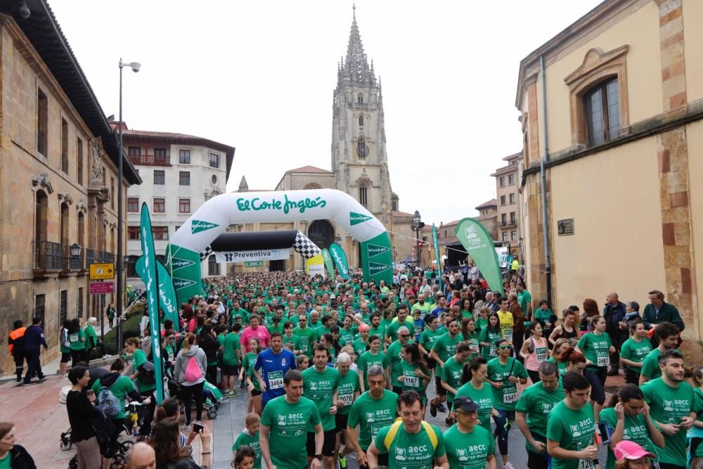 Carrera contra el cáncer en Oviedo