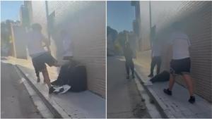 Un moment de lagressió a un menor a Sant Joan de Vilatorrada