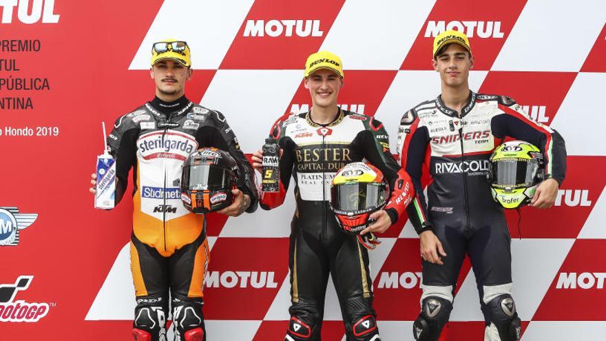 Jaume Masiá estrena su palmarés en Moto3