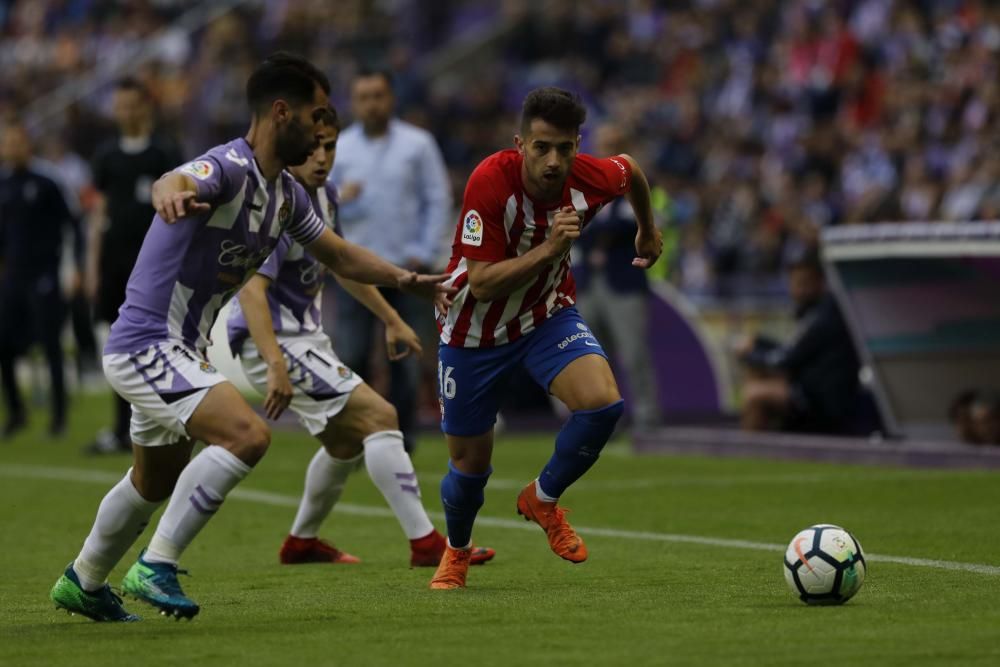 El Valladolid - Sporting, en imágenes