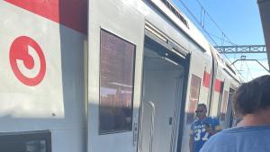 Un tren que circulaba desde Alcalá de Henares hacia la capital ha quedado detenido en la estación de Vallecas
