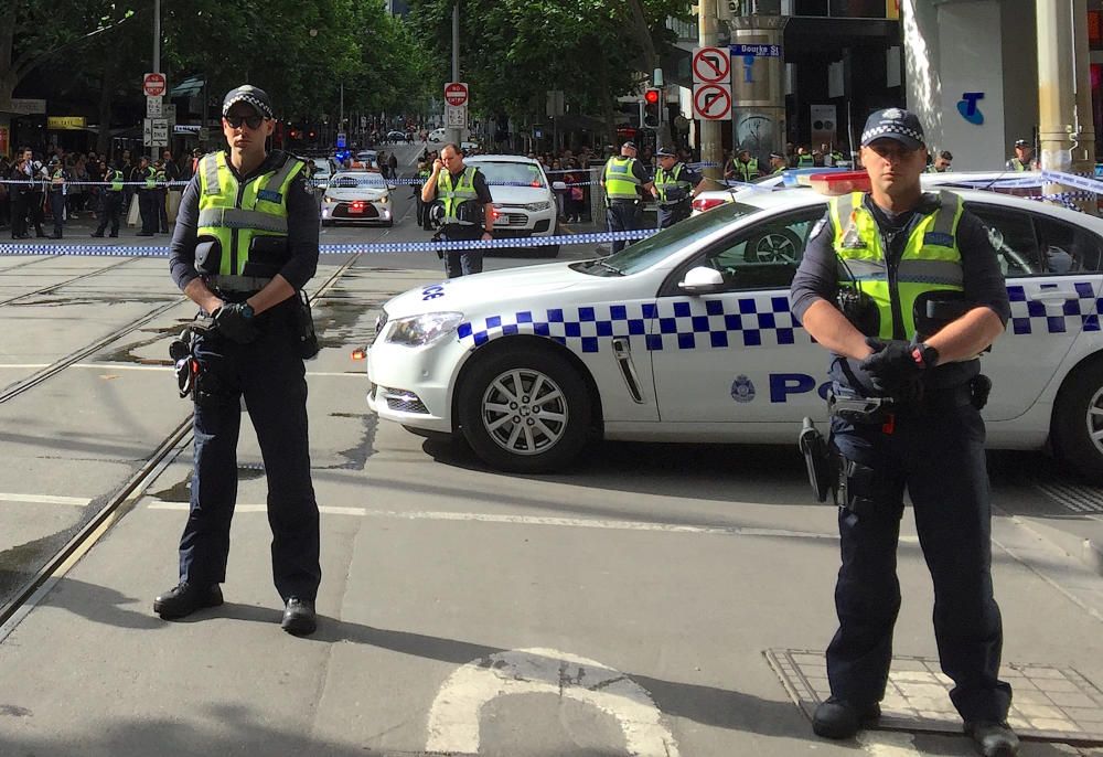 Varias personas apuñaladas en la ciudad australiana de Melbourne.