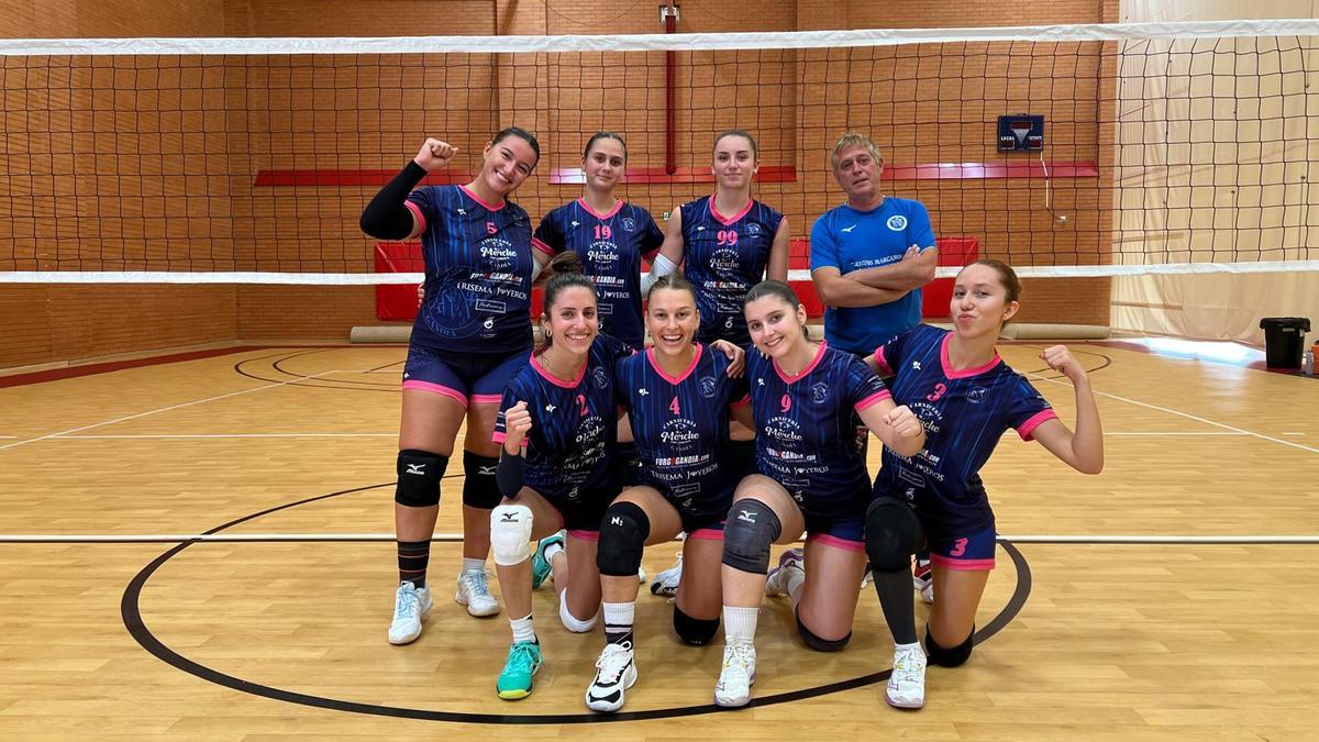 El senior femenino de 2ª División del CV Gandia