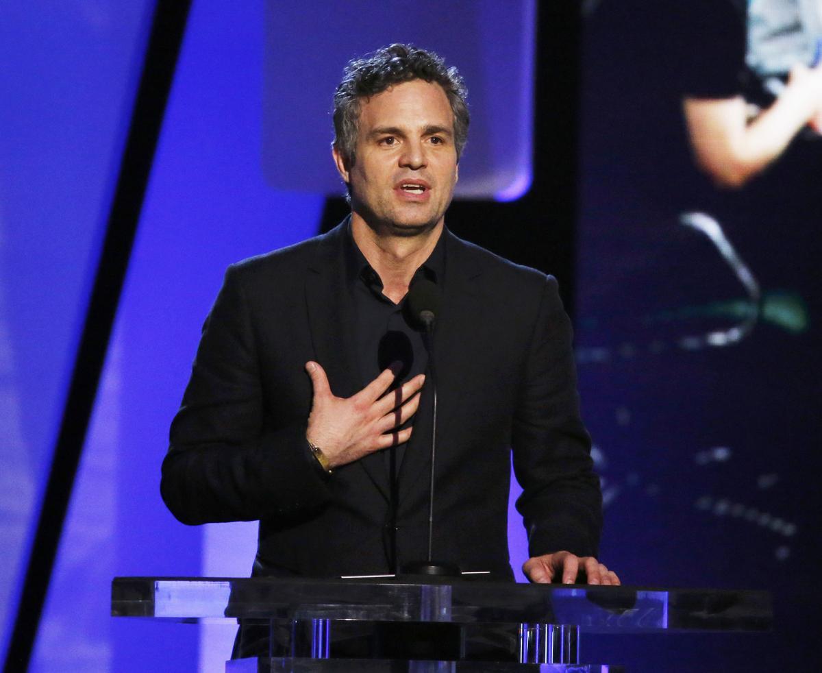 El actor Mark Ruffalo.