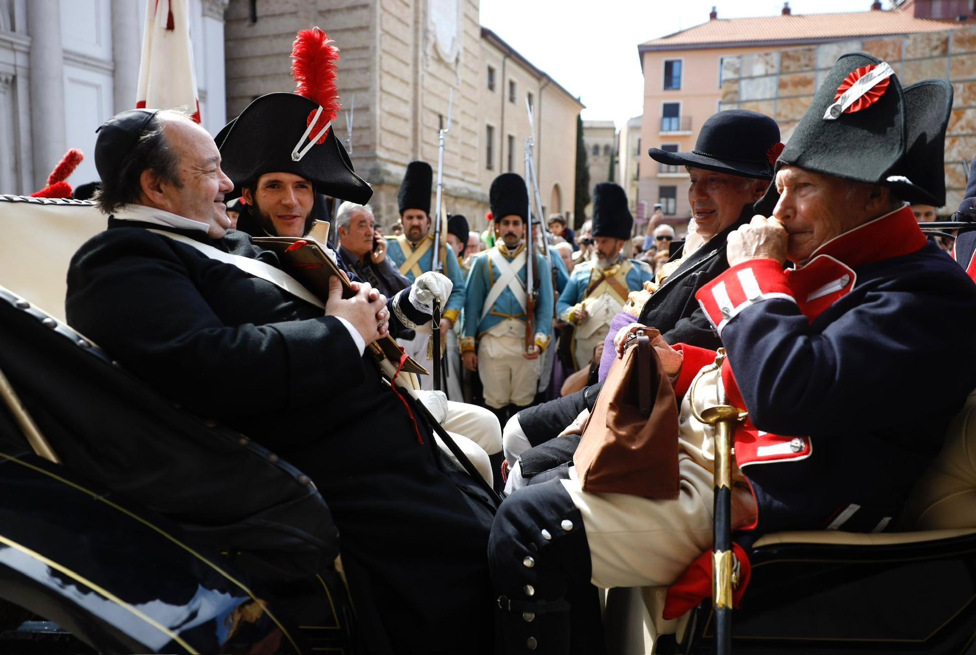 Zaragoza se engalana para recrear los Sitios de 1808