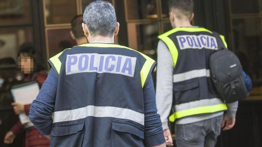 Agencias de la Policía Nacional, en A Coruña.