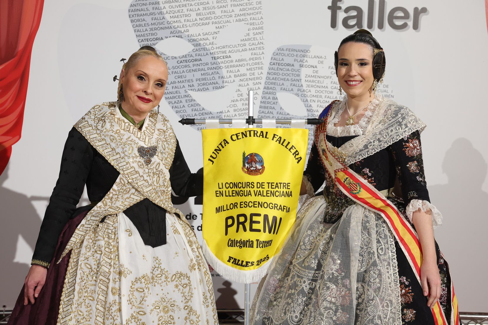 Teatre Faller: los galardonados con el "Goya de las Fallas"