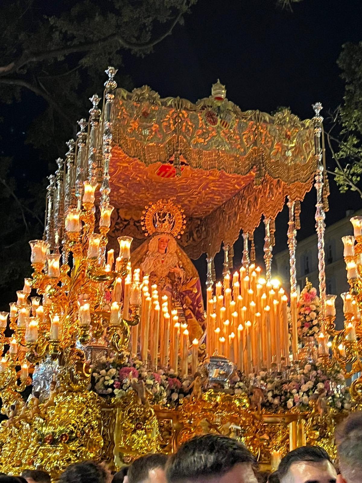 La Virgen de Consolación y Lágrimas en la Alameda