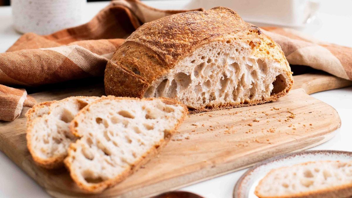 Pan de masa madre.