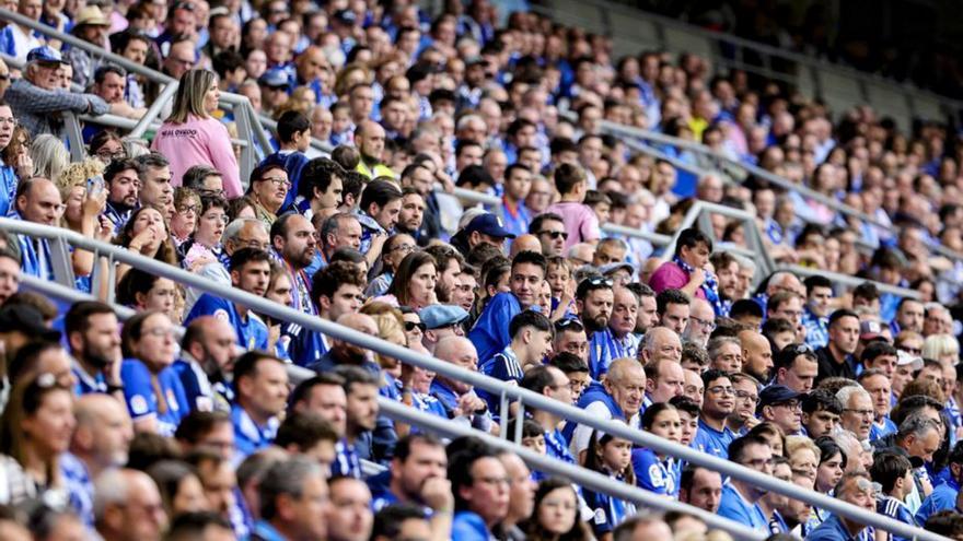 El Real Oviedo entra en la última semana de la precampaña de abonados y el precio de renovar el carné sube a partir de ese día