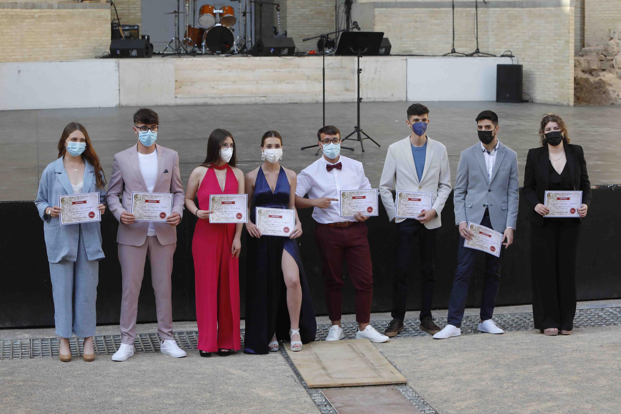 Graduación del IES Clot del Moro en el Teatro Romano de Sagunt.