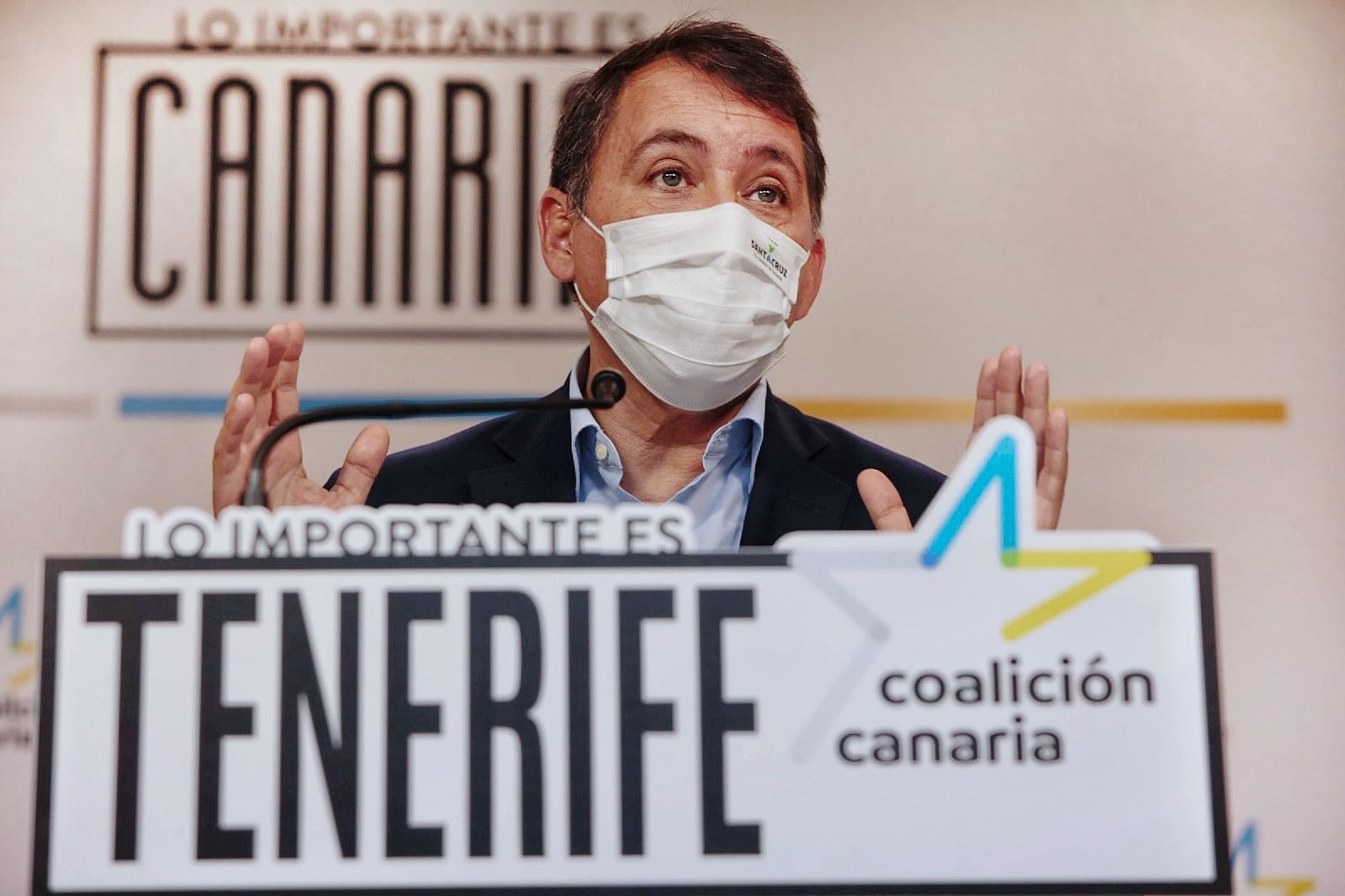 Rueda de prensa de CC sobre inversiones en Tenerife