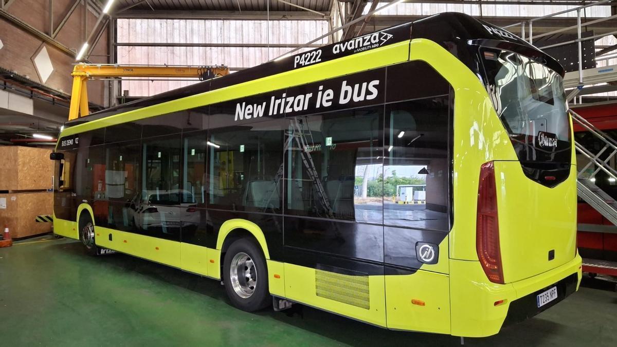 Nuevo modelo de autobús.