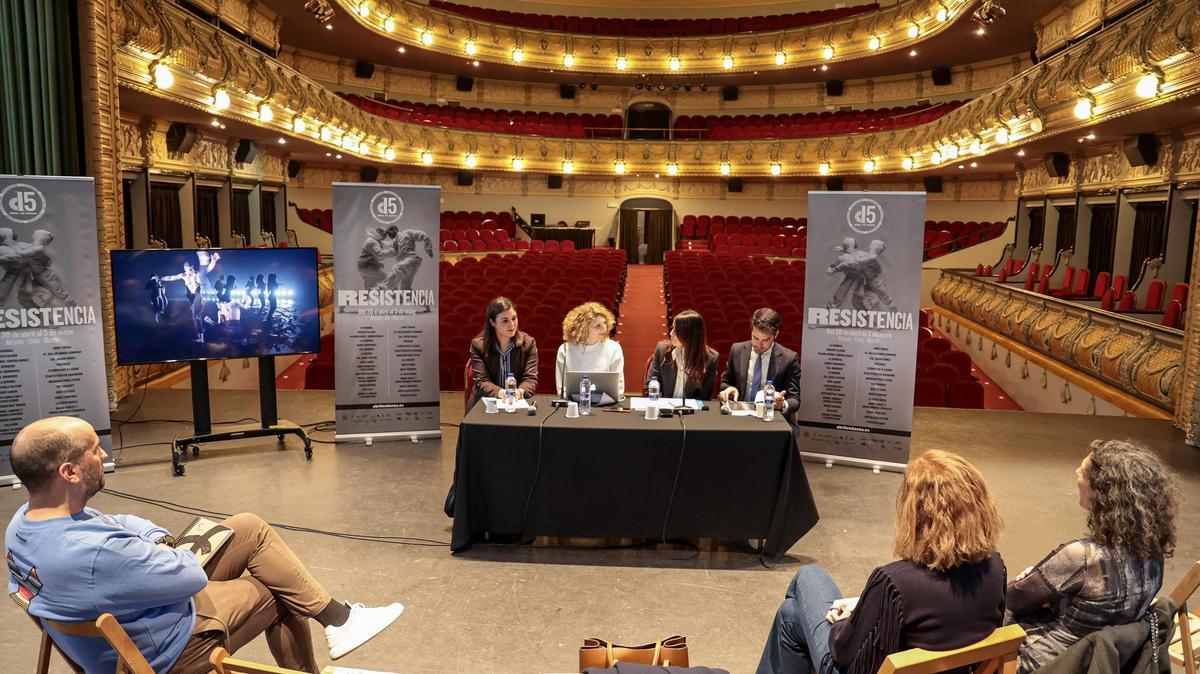 La presentación del festival Abril en Danza se realizaba este martes en el Gran Teatro de Elche