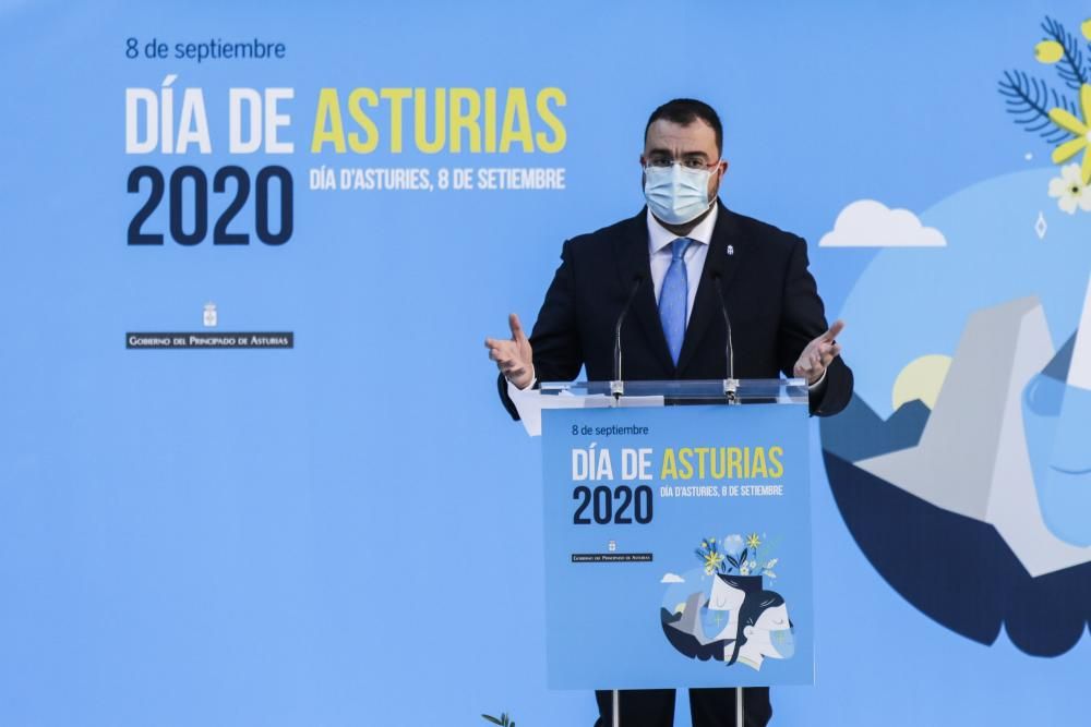 Acto institucional organizado con motivo del Día de Asturias 2020