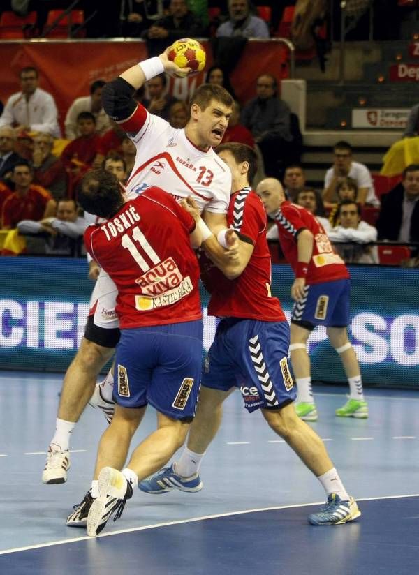 Fotogalería: partido de octavos entre Serbia y España