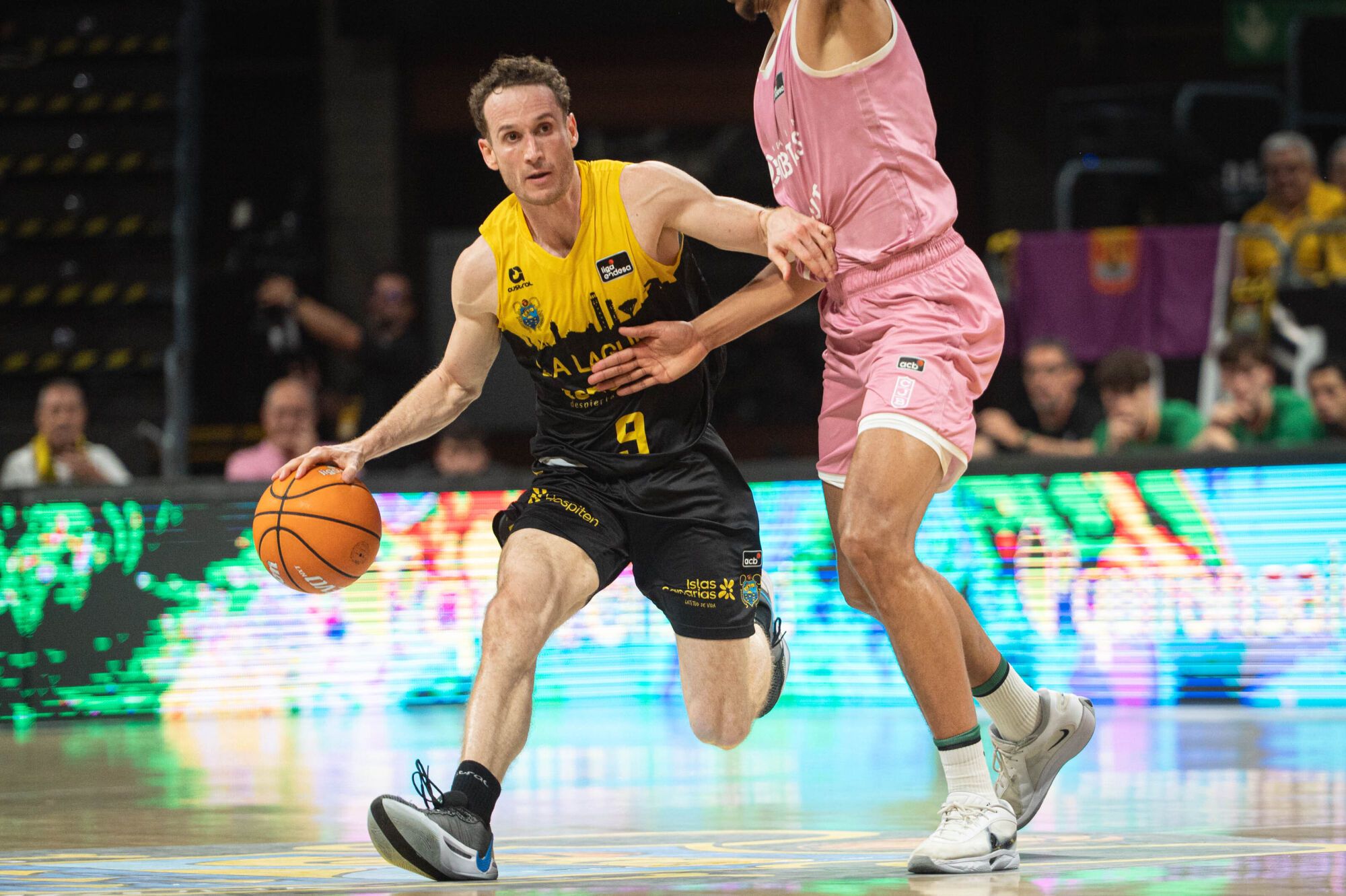 Partido La Laguna Tenerife CB Canarias - Joventut Badalona Inicio de playoff de Liga Endesa Quedarse hasta el fina porque en caso de derrota podría ser el último partido en casa esta temporada  | 02/06/2025 | Fotógrafo: Rafael Arturo Jiménez Rivero