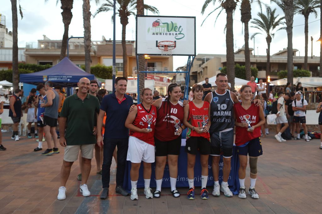 Finales y entrga de premios del del 3x3 de baloncesto de la Ribera