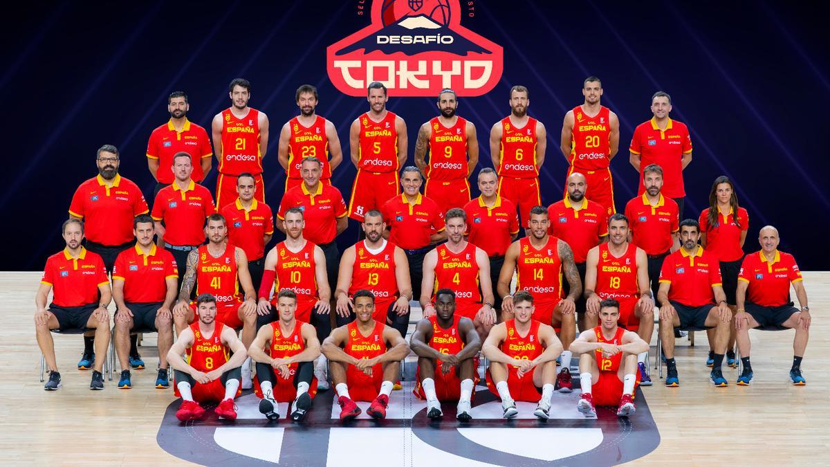 La selección española inicia su gira 'Desafio Tokyo'