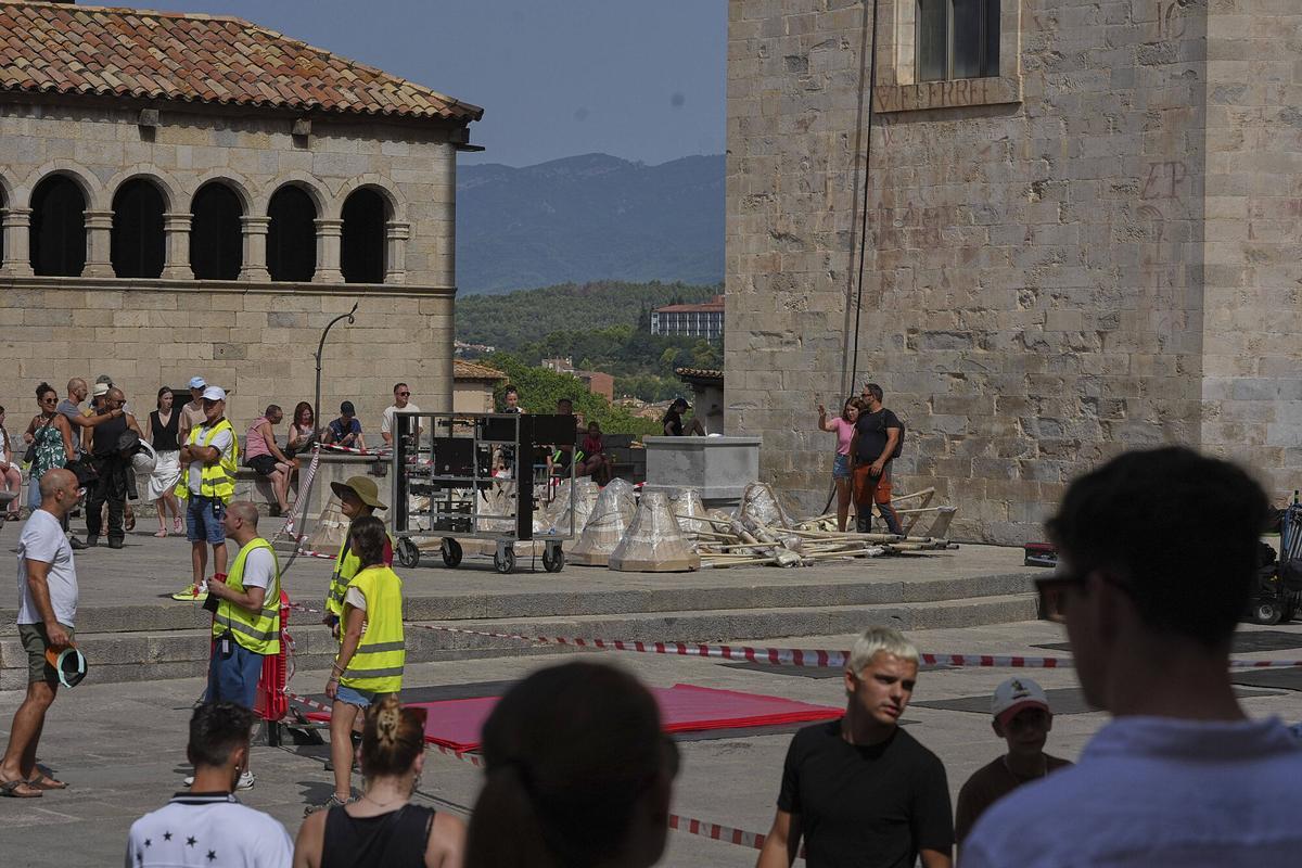 Girona catedral i entorn rodatge enredados