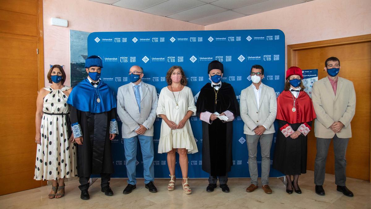 La presidenta del Govern asiste al acto de inauguración del año académico de la UIB