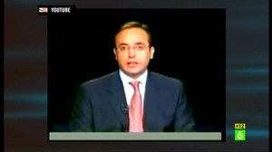 A ’El intermedio’, de La Sexta, van rescatar aquell moment ’ce-ce-o-o’ d’Alfredo Urdaci.