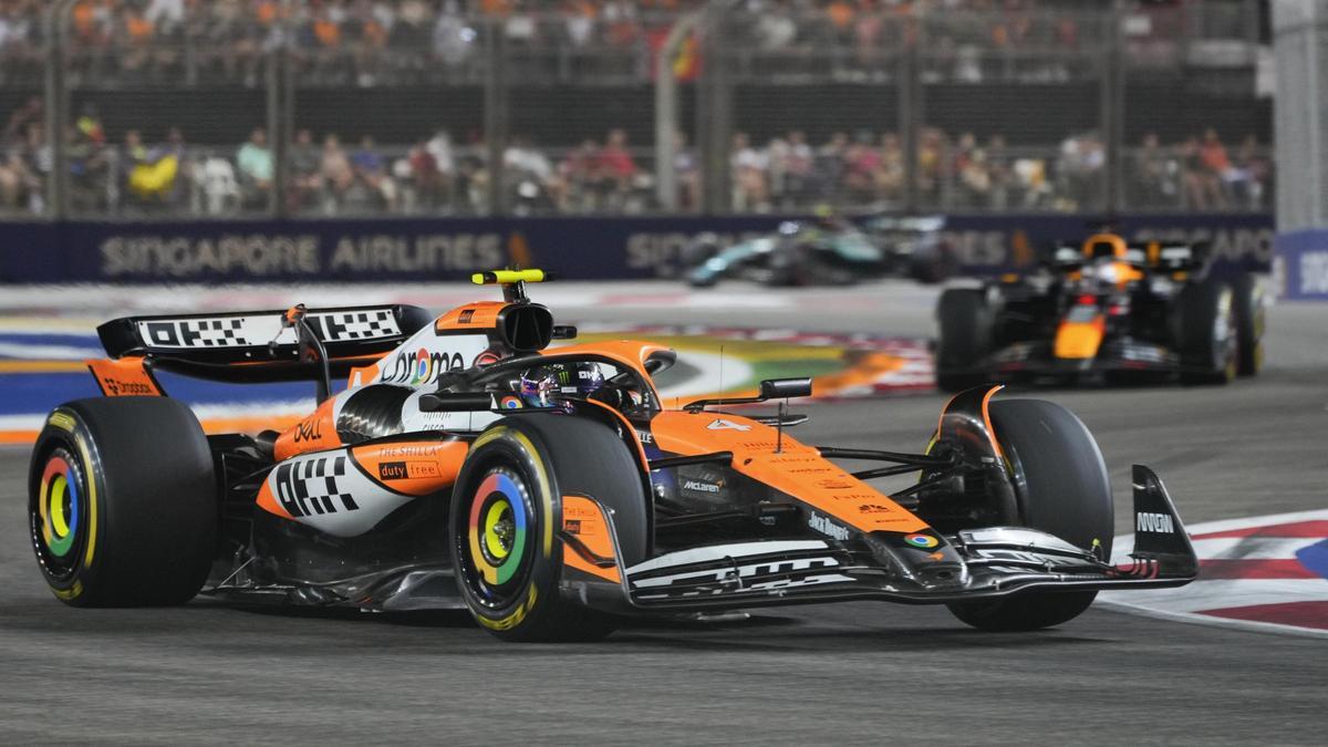 El GP de Singapur de Fórmula 1, en imágenes
