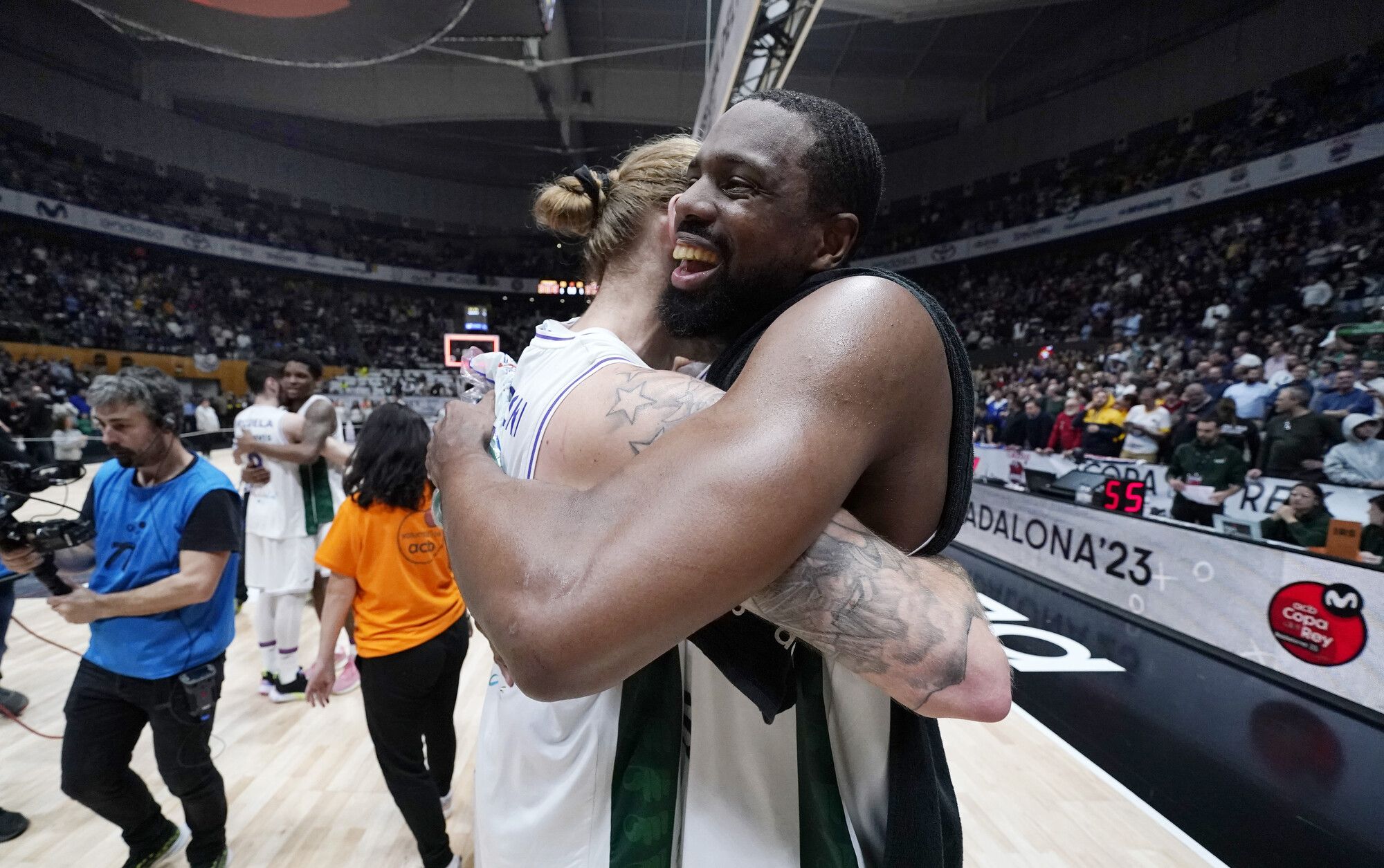 La celebración de la Copa del Rey de Unicaja, en imágenes