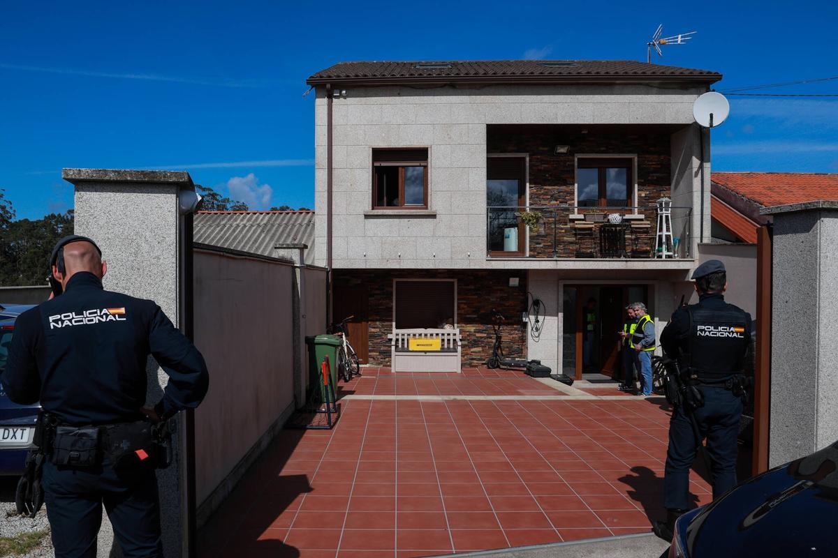 Vivienda registrada en la zona de A Pantrigueira, en Vilanova de Arousa