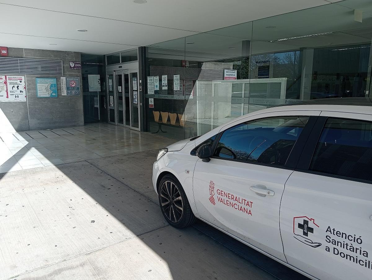 Una imagen del exterior del Centre de Salut de Bellreguard