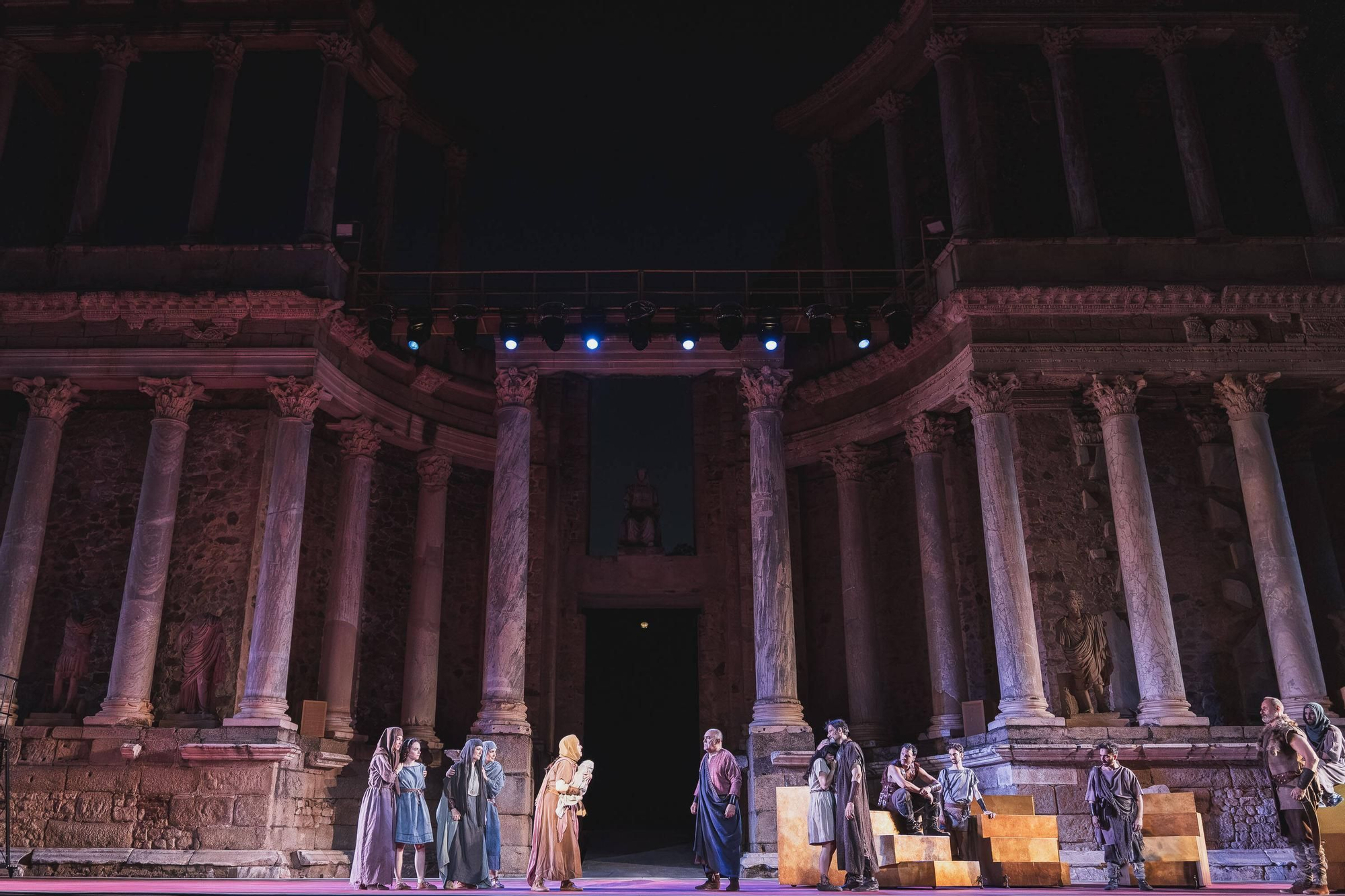 Fotogalería | El cerco de Numancia en el Teatro Romano de Mérida