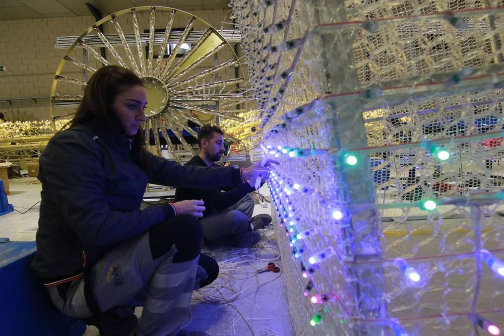 Puente Genil, la luz de la Navidad