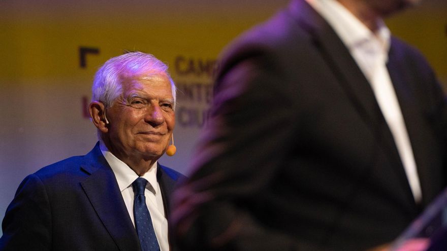 El político Josep Borrell inaugura el Campus Internacional Ciudad de La Laguna