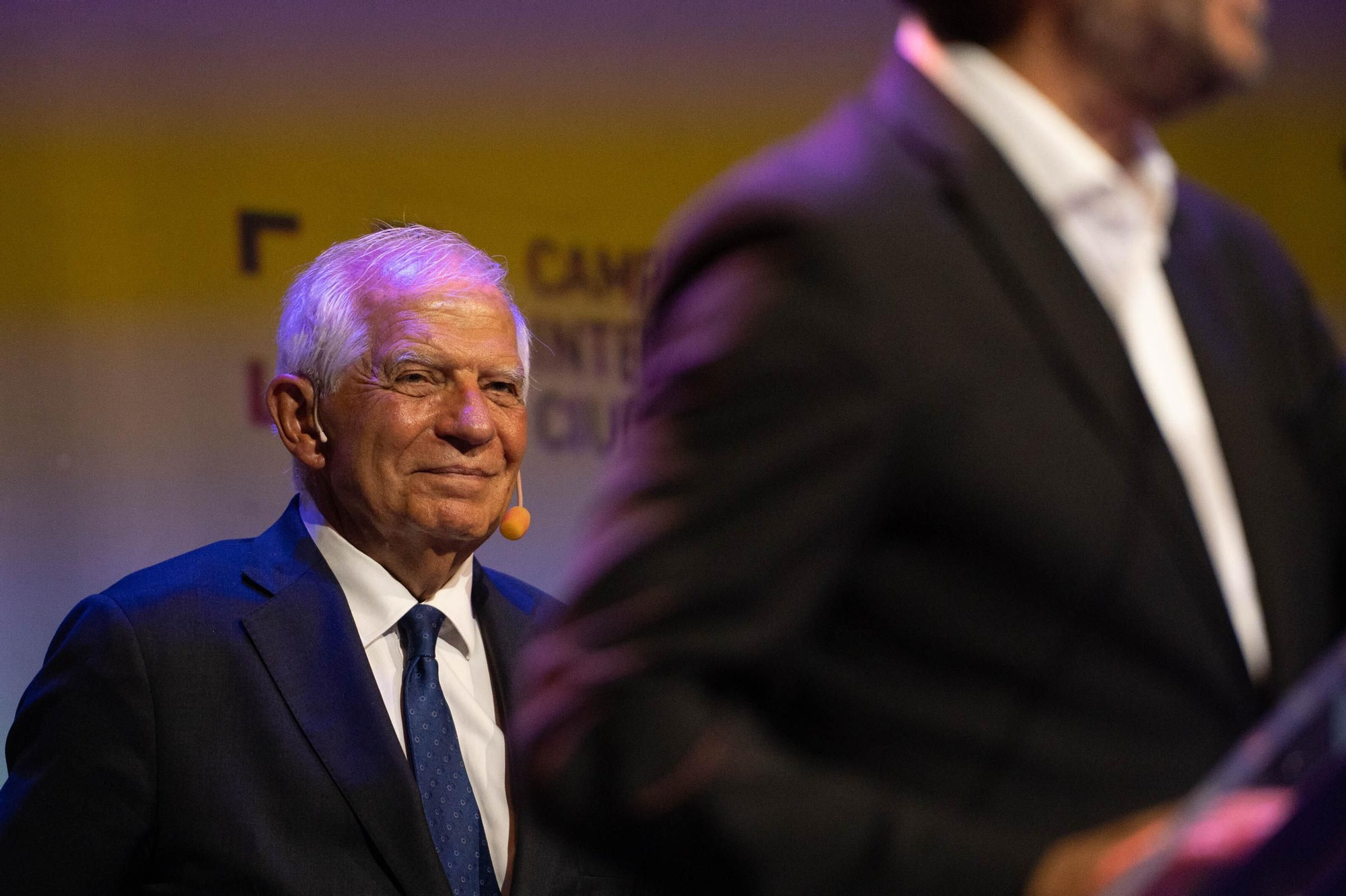 El político Josep Borrell inaugura el Campus Internacional Ciudad de La Laguna