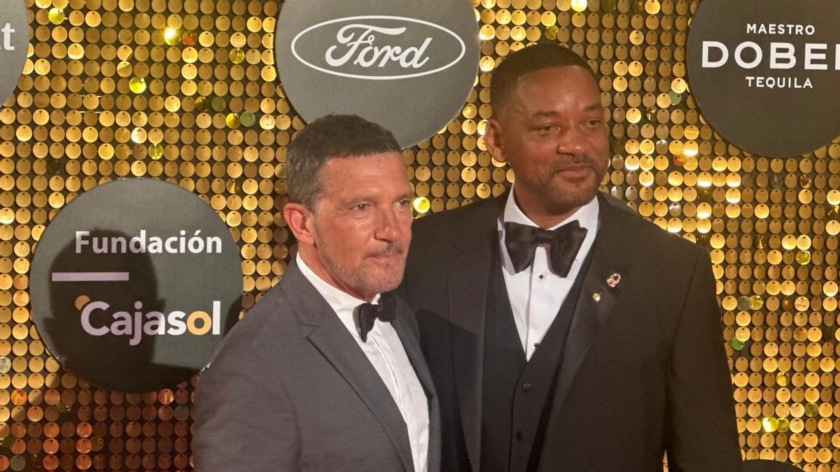 Antonio Banderas y Will Smith, en Starlite Occident