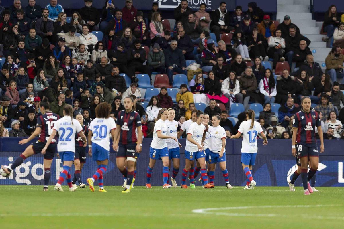 Partido Levante femenino- Barcelona